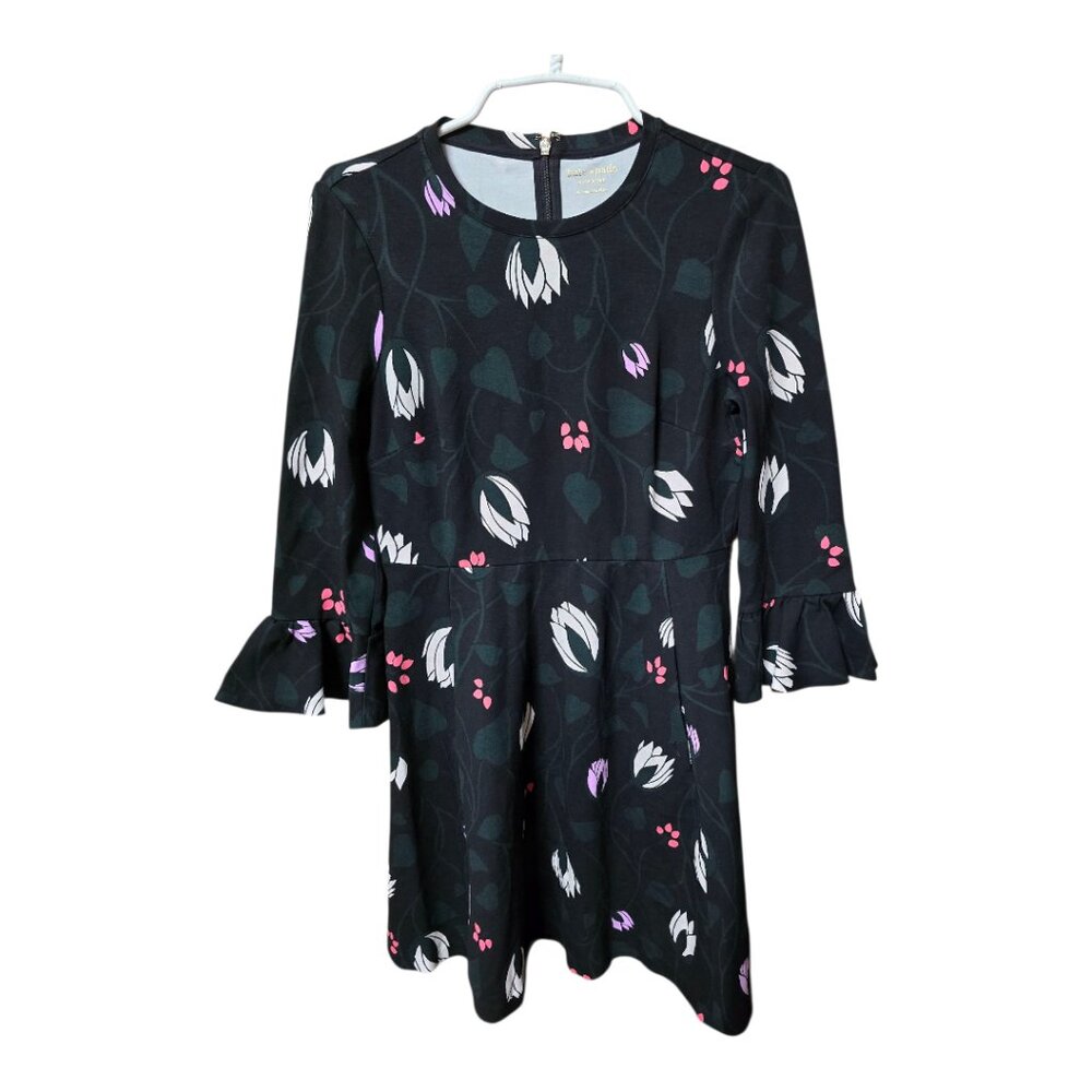 Ladies Kate Spade Petal Flower Ruffle Dress